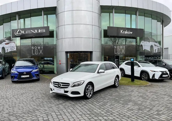 małopolskie Mercedes-Benz Klasa C cena 109900 przebieg: 63631, rok produkcji 2017 z Kraków